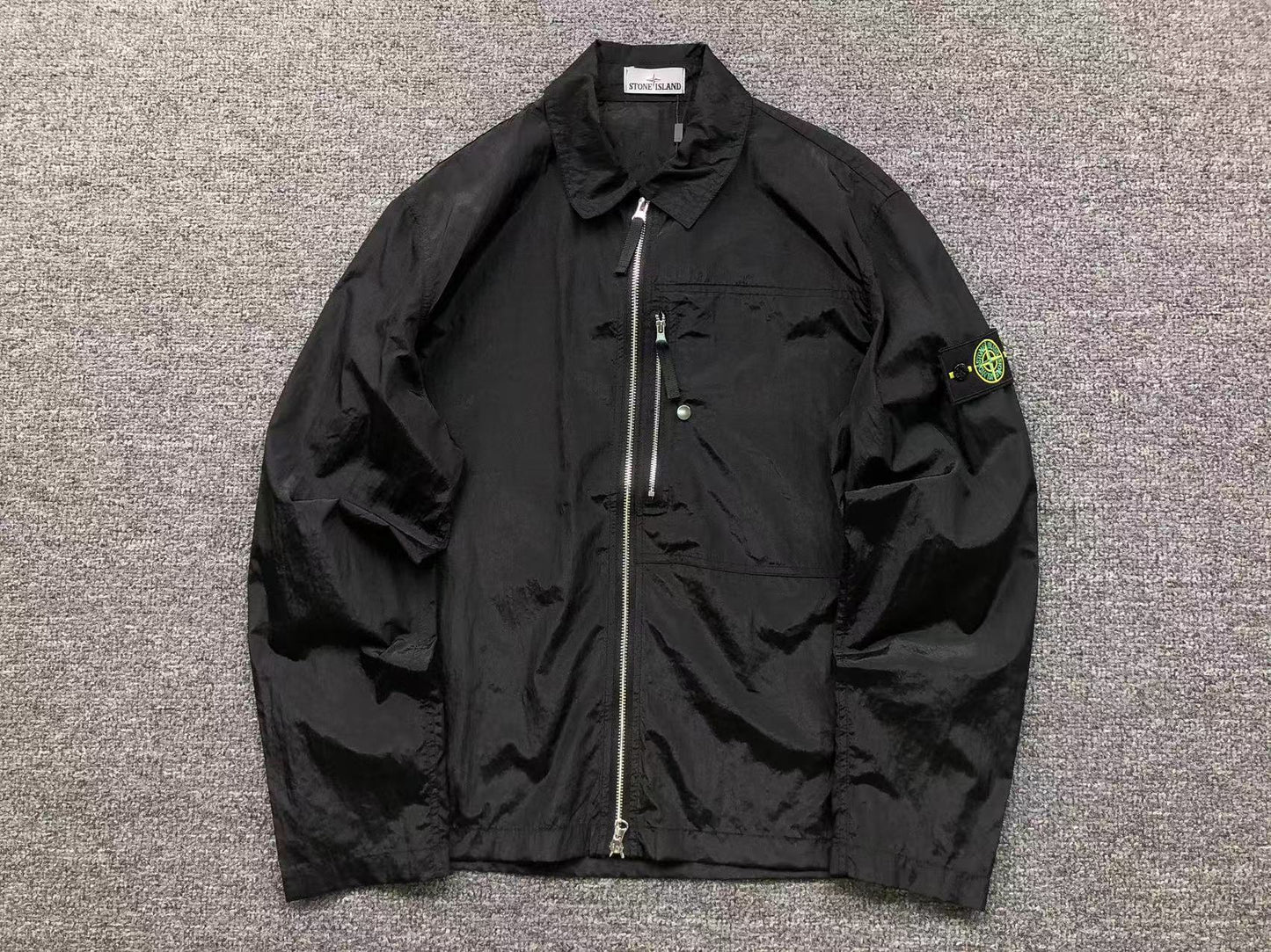 Giacca Camicia Stone Island M - Black