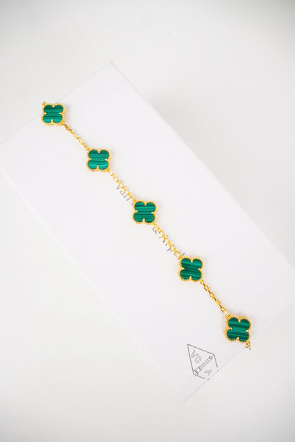 Van Cleef - Bracciale Vintage Alhambra - Malachite
