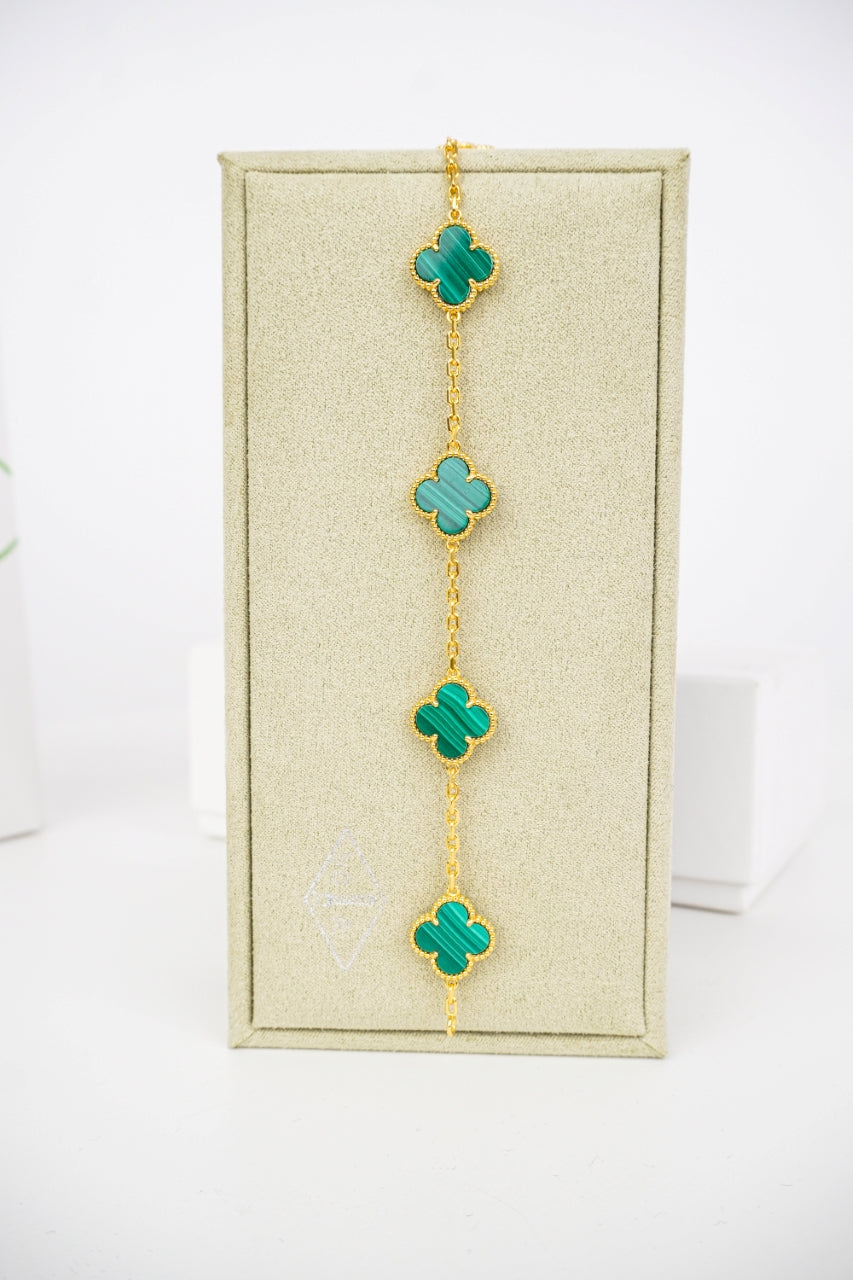 Van Cleef - Bracciale Vintage Alhambra - Malachite