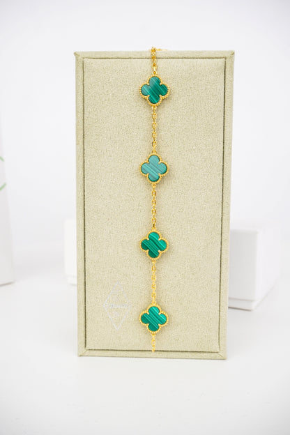 Van Cleef - Bracciale Vintage Alhambra - Malachite
