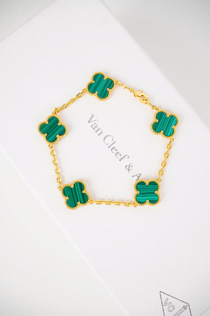 Van Cleef - Bracciale Vintage Alhambra - Malachite