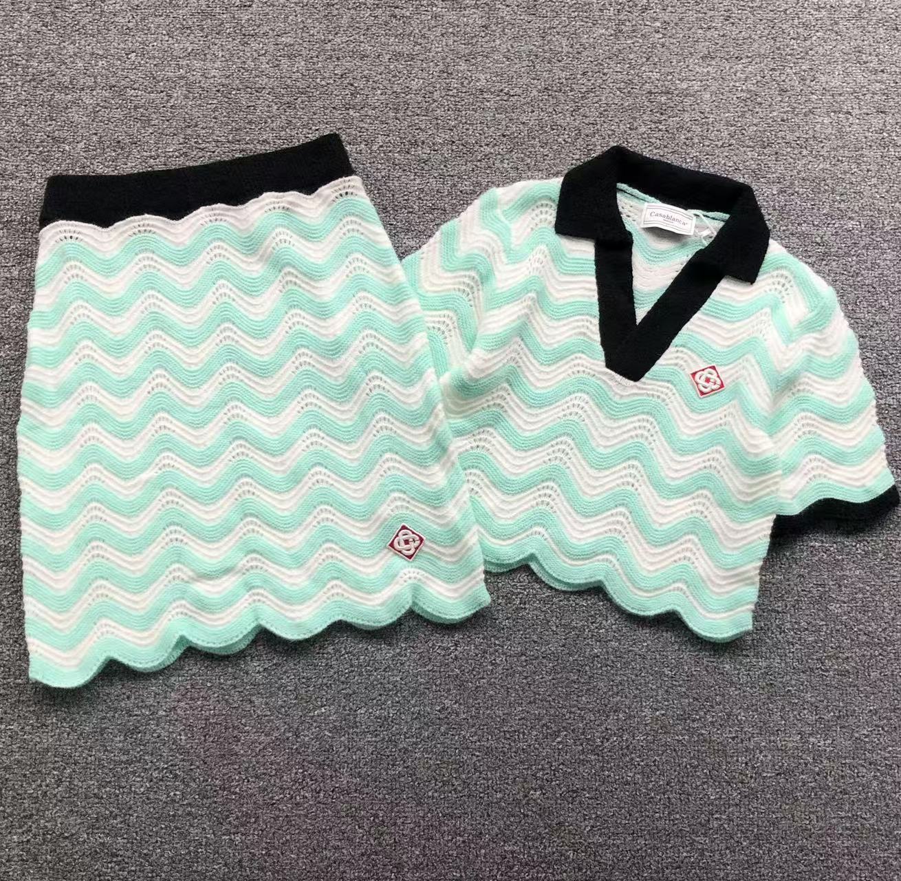 Casa Blanca - completo skirt e polo